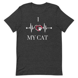 I Heart My Cat Unisex T-Shirt