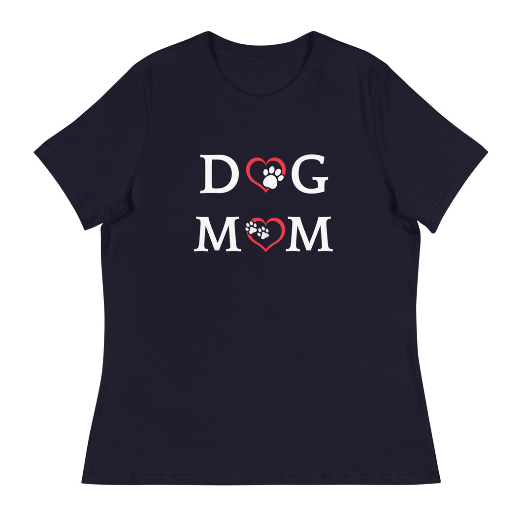 Dog Mom Women's Relaxed T-Shirt